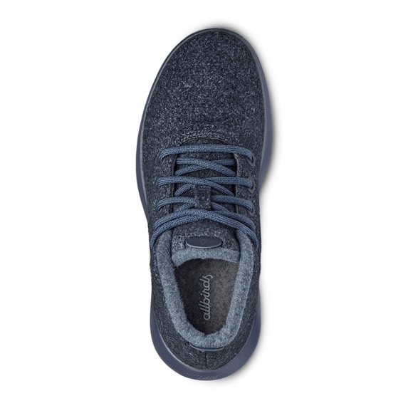 allbirds Wool Runner-Up Mizzle 
Savanna Night (Navy Sole) Size 7 NEW! - Picture 2 of 7